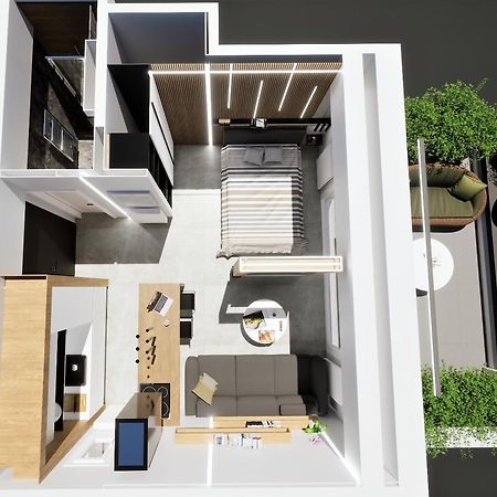 Larisa Absolute Suites, Sky View Smart Home Eksteriør bilde