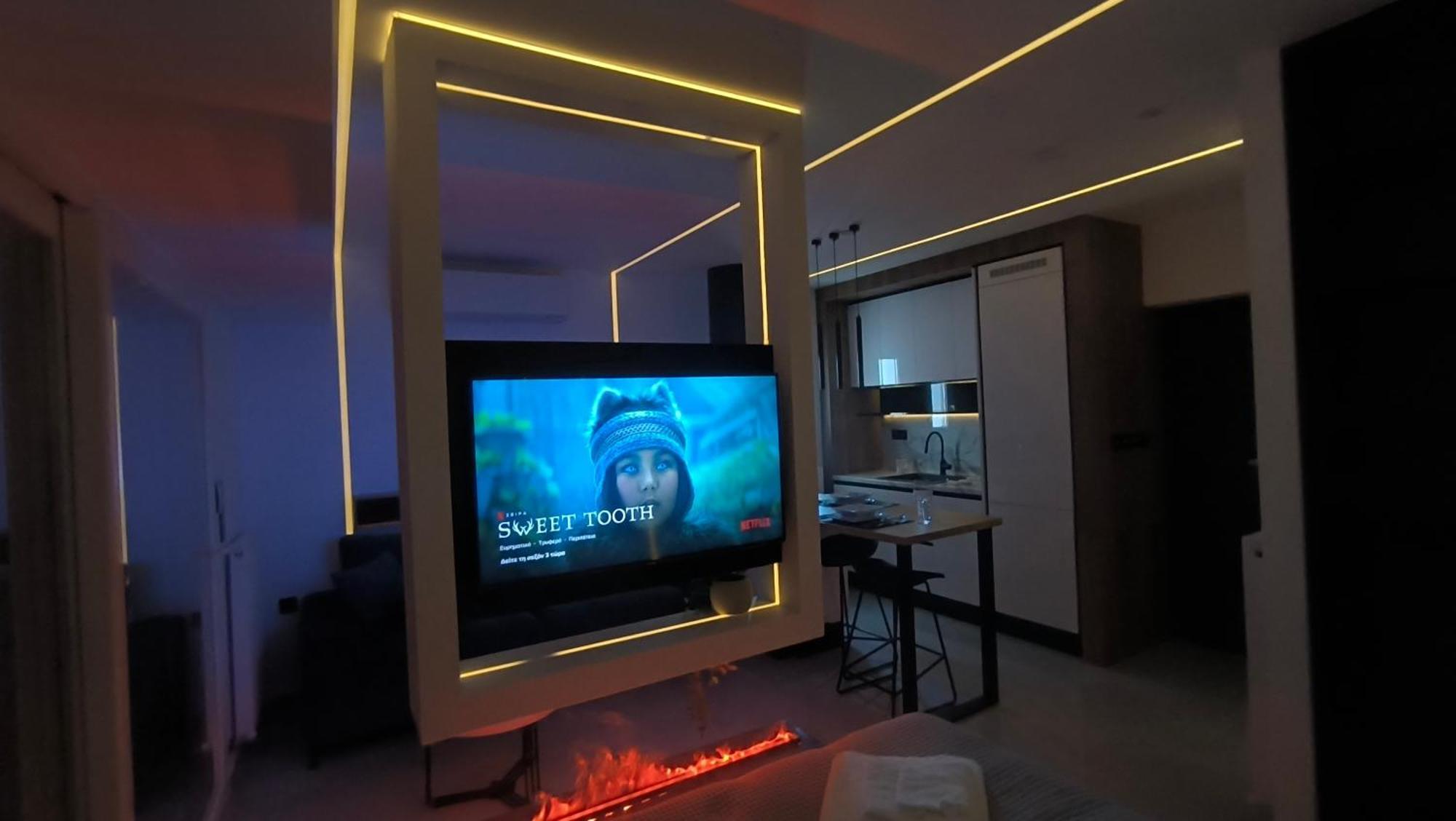 Larisa Absolute Suites, Sky View Smart Home Eksteriør bilde