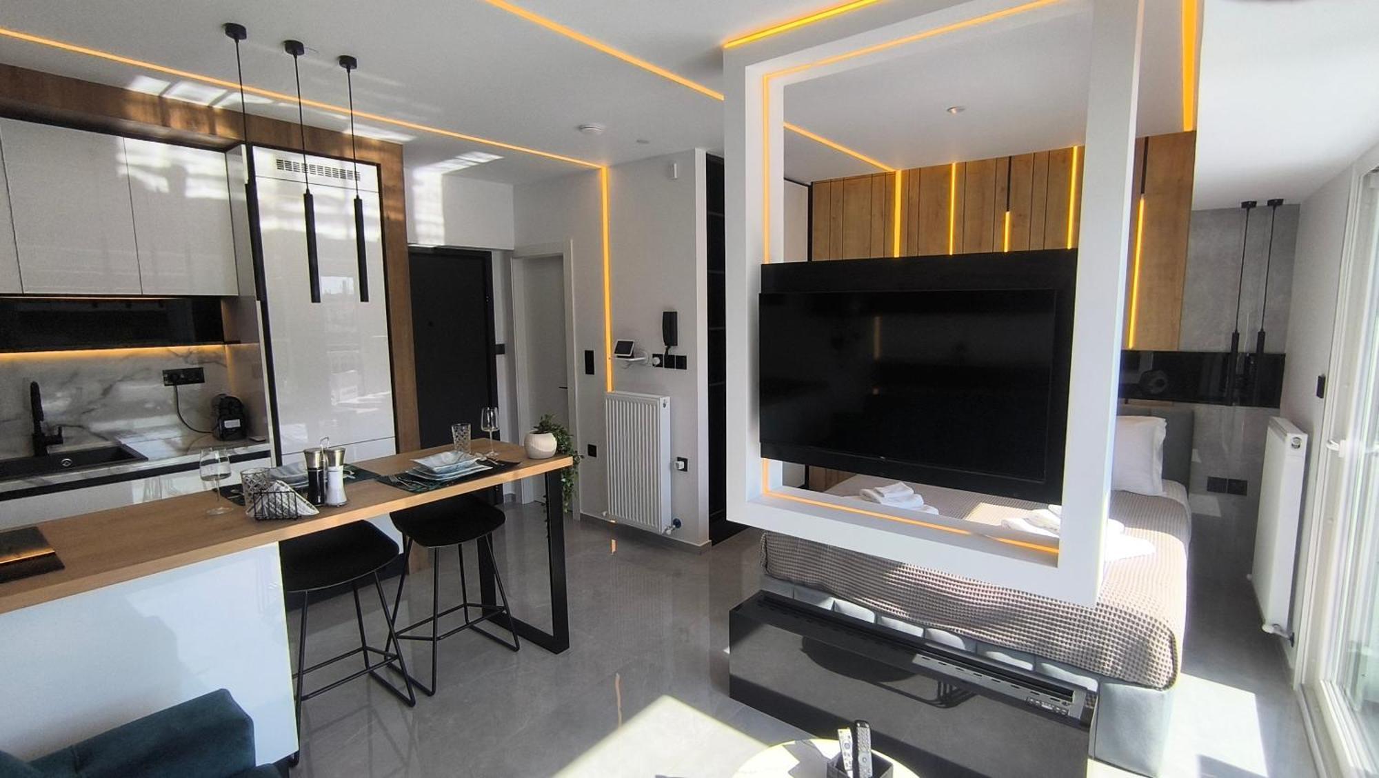 Larisa Absolute Suites, Sky View Smart Home Eksteriør bilde