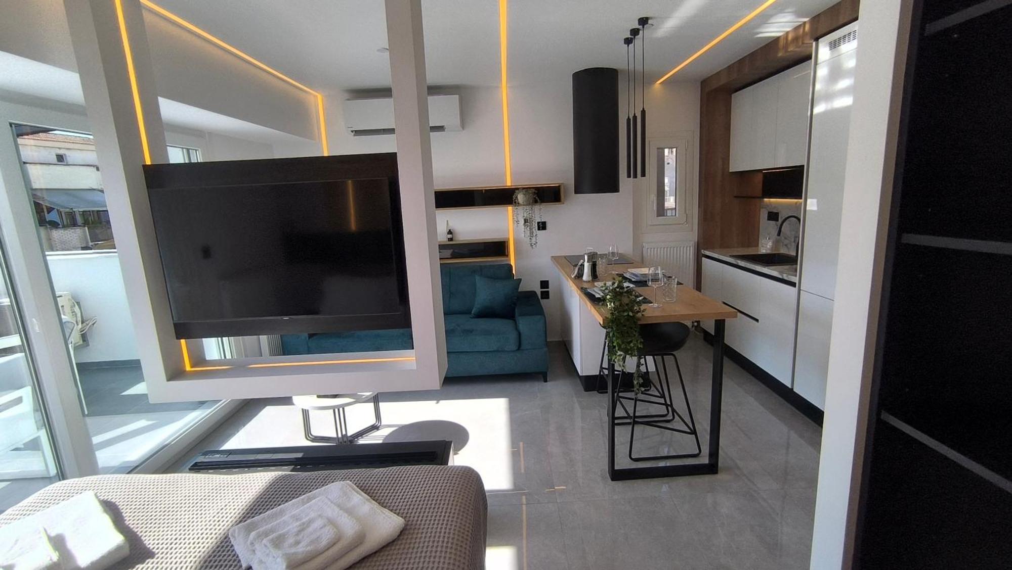 Larisa Absolute Suites, Sky View Smart Home Eksteriør bilde