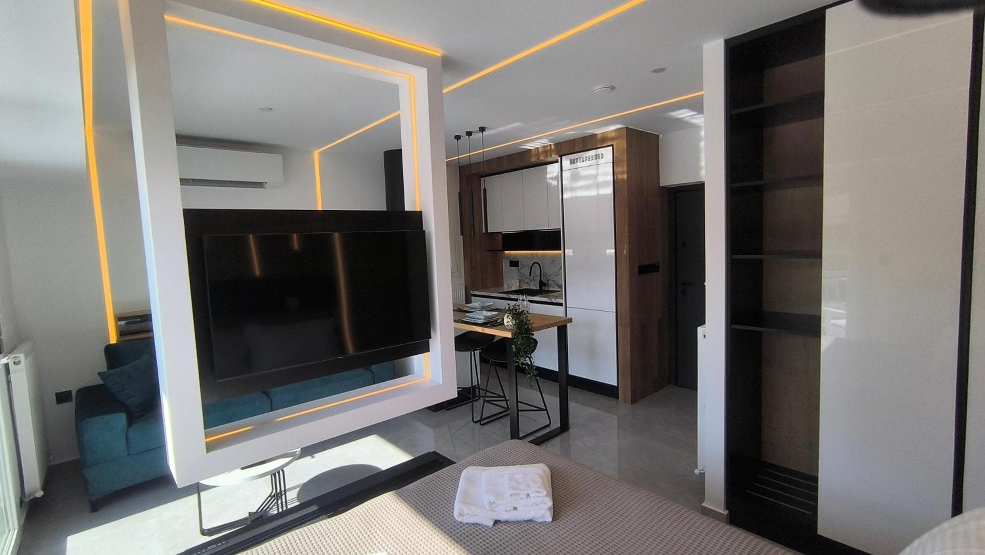 Larisa Absolute Suites, Sky View Smart Home Eksteriør bilde