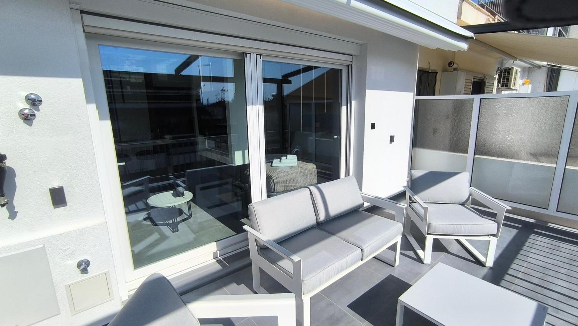 Larisa Absolute Suites, Sky View Smart Home Eksteriør bilde