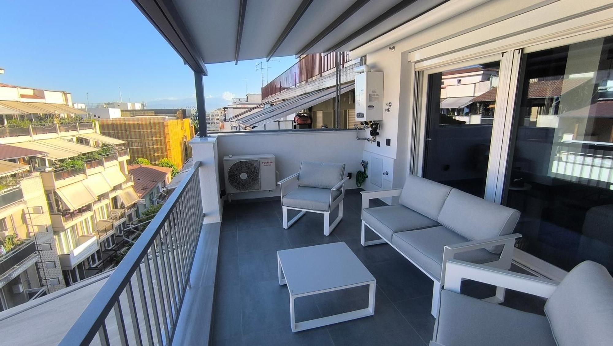 Larisa Absolute Suites, Sky View Smart Home Eksteriør bilde