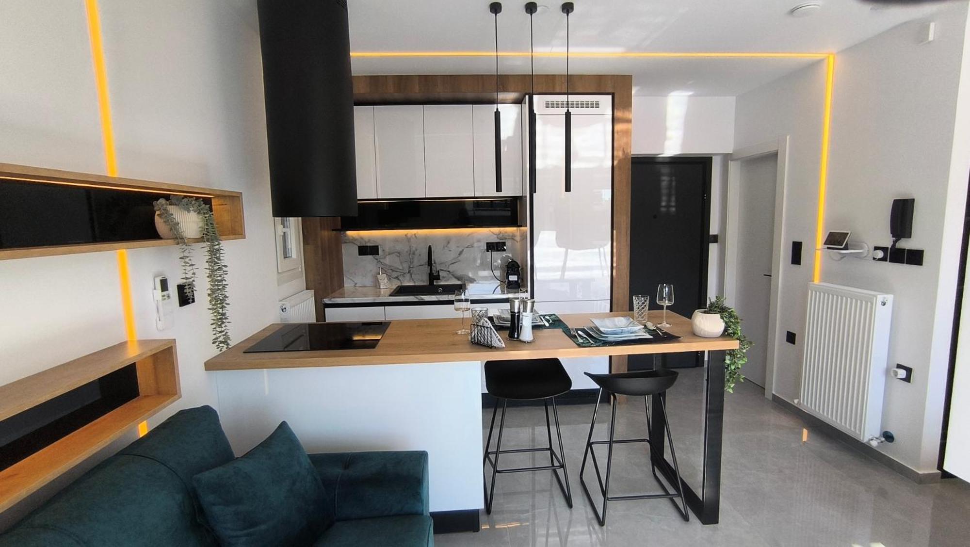 Larisa Absolute Suites, Sky View Smart Home Eksteriør bilde