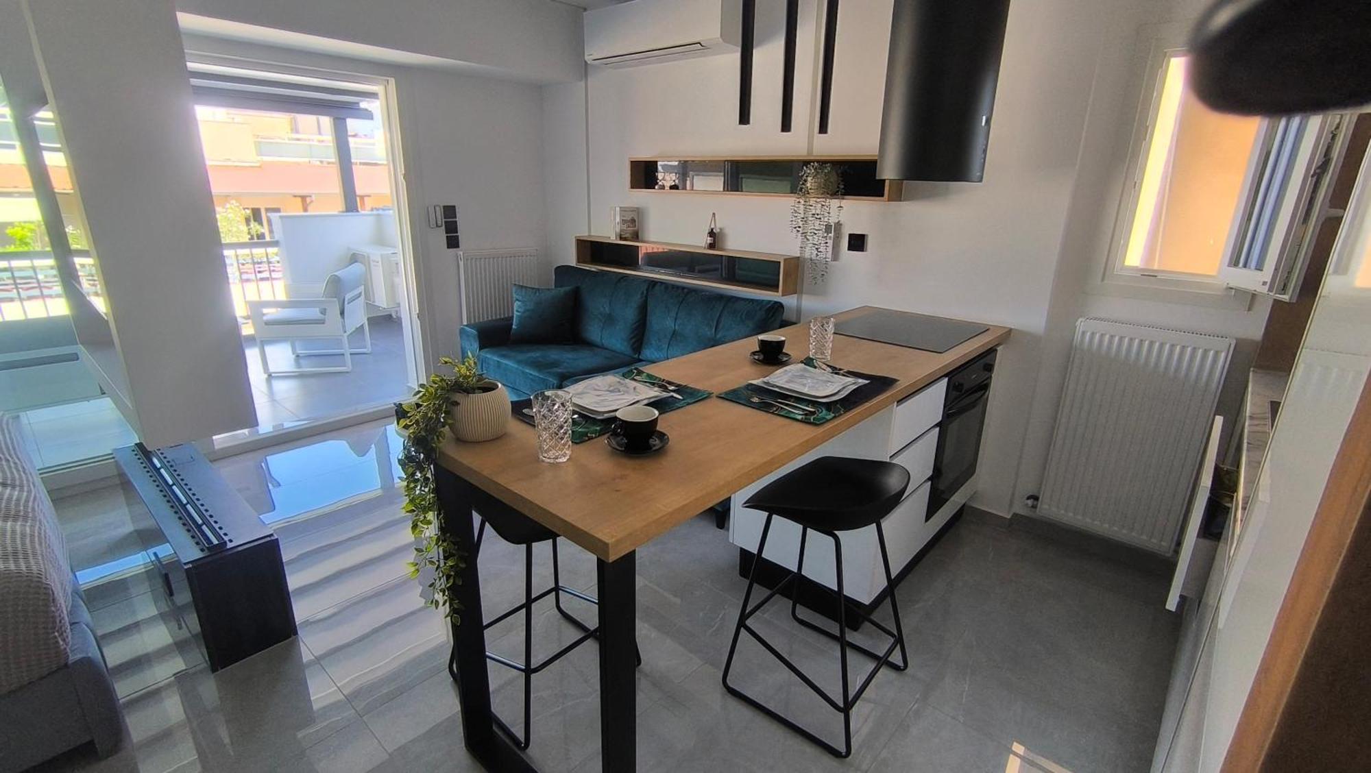 Larisa Absolute Suites, Sky View Smart Home Eksteriør bilde