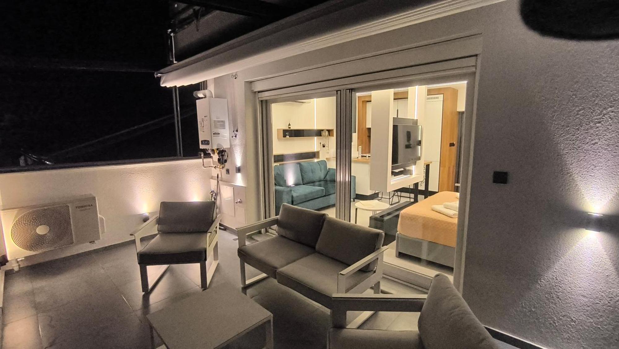 Larisa Absolute Suites, Sky View Smart Home Eksteriør bilde
